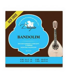 Dragão Mandolin String Set 076 8 Strings Stainless Steel