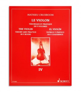Mathieu Crickboom The Violin Theory and Practice Vol 4