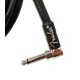 Jack in L of cable Fender for Guitar Professional Series Black in L 3m