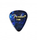 Photo of Fender pick thin blue