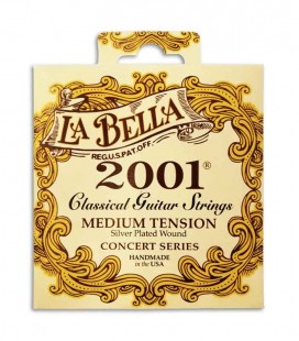 String Set LaBella 2001 for Classical Guitar Medium Tension