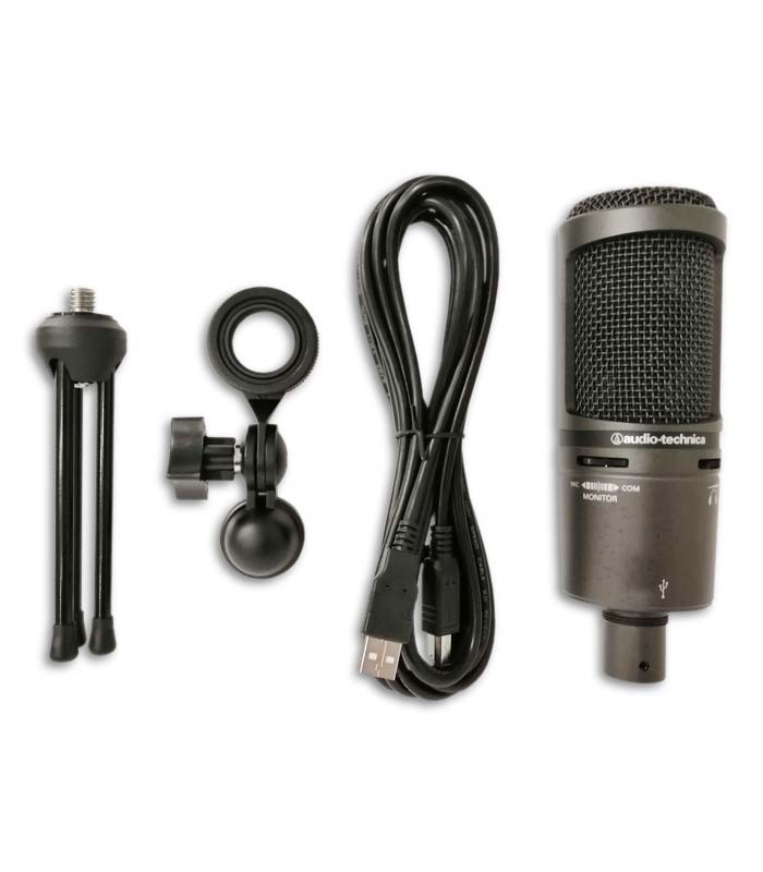 Audio Technica Studio Microphone AT2020 in Ojo - Audio & Music