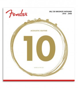 Fender Folk Guitar String Set 70XL Phosphor Bronze 010-048