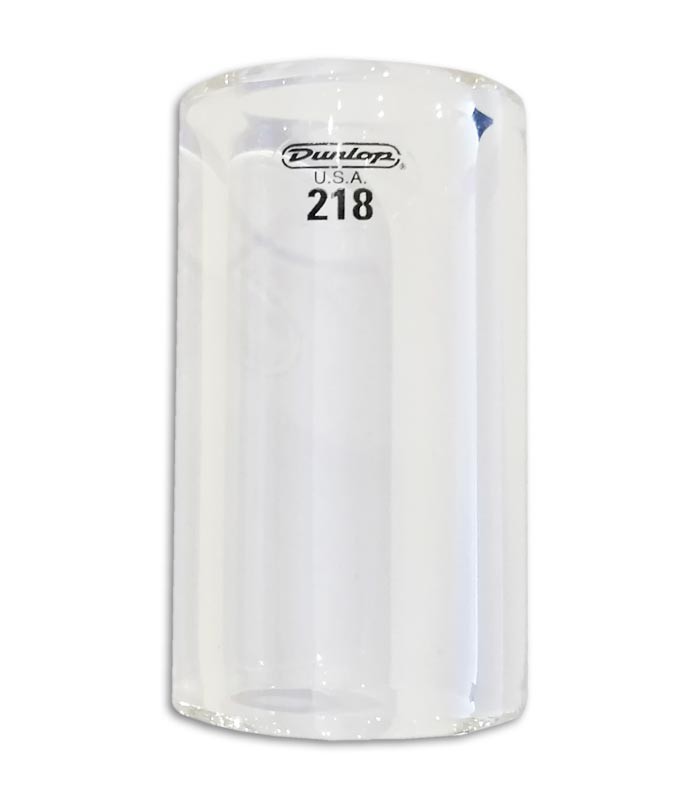 Slide Dunlop 218 for Guitar Transparent Heavy Medium Short