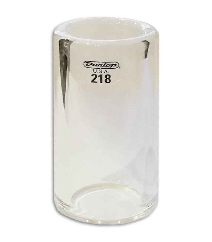 Slide Dunlop 218 for Guitar Transparent Heavy Medium Short