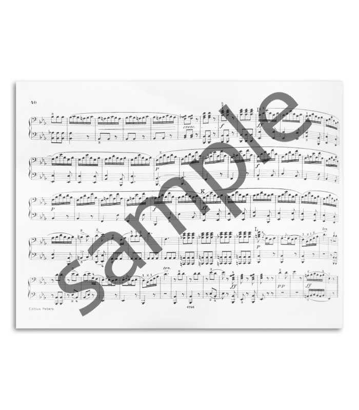 Photo of a sample of the content of the book Weber Original Kompositionen Op 3 10 60