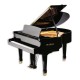 Photo of the Grand Piano Petrof model P159 Bora from the Standard Series front and in three quarters