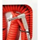 Photo detail of the Jack in L of the Cable for Guitar Fender Coil Cable Espiral