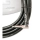 Photo detail of the Jack in L of the Fender Guitar Cable Professional