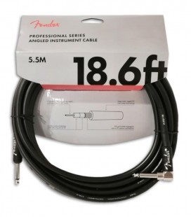 Cable for Guitar Fender Professional Black in L 5,5M