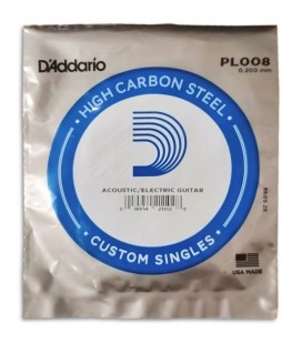 String DAddario PL008 Electric or Acoustic Guitar