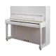 Photo of the Upright Piano Petrof P125 M1 with a white finish