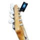 Photo of the Chromatic Tuner Fender Original Tuner in the head of the guitar
