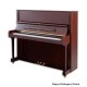 Photo of the Upright Piano Petrof P125 G1 with a mahogany cabinet