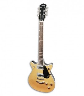 Photo of the Electric Guitar Gretsch model G5222 Electromatic Jet color BT Natural front and in three quarters