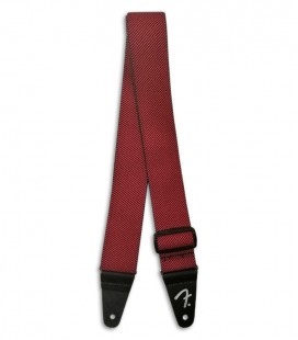 Guitar Strap Fender Red Tweed Elastic