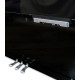 Photo of the pedals and the silent system retracted of the Ritmuller Upright Piano AEU118S PE Silent Classic