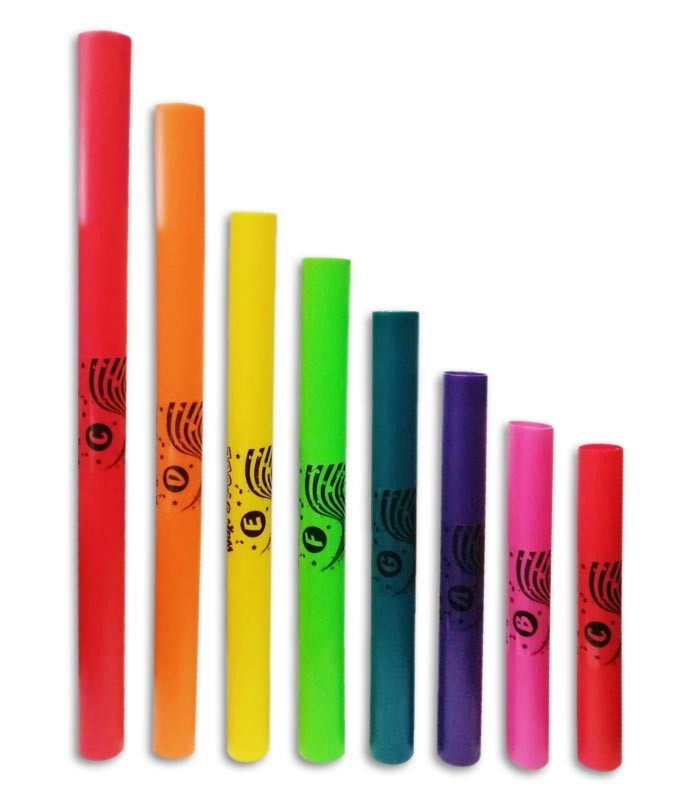 Photo of the Wakatubes Artcarmo Diatonic model PP790 with 8 tubes