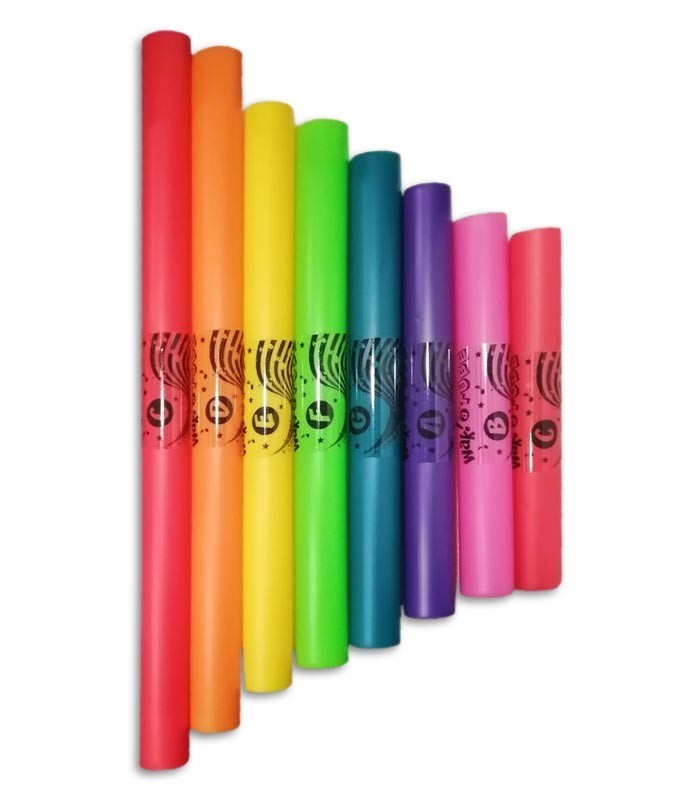 Photo of the Wakatubes Artcarmo Diatonic PP790 with all the tubes