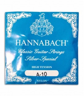 Photo of the cover of the package of the String Hannabach 81510HT 10th Nylon for Classical Guitar