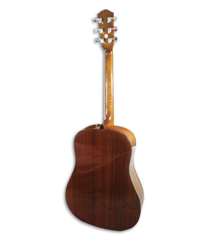 Photo of the Acoustic Guitar Fender model CD 60S LH Dreadnought back and in three quarters