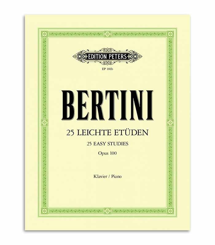 Bertini 25 Easy Studies Without Octaves Op 100 EP181B