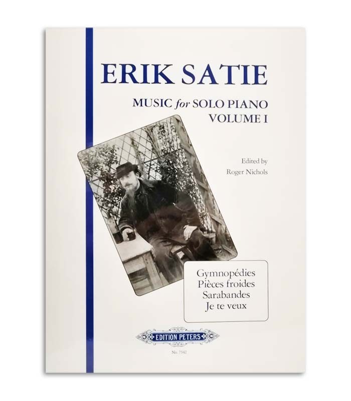 Photo of the cover of the Book Satie Pieces for Piano EP7342