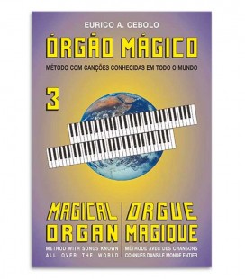 Photo of the cover of the book Eurico Cebolo OM 3 Método Órgão Mágico 3