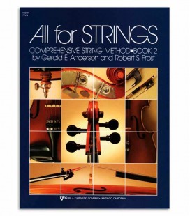 Photo of the cover of the Book Anderson and Frost All for Strings Violin Vol 2