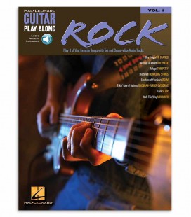 Photo of the cover of the Book Guitar Play Along Rock Vol 1 Book/CD HL00699570