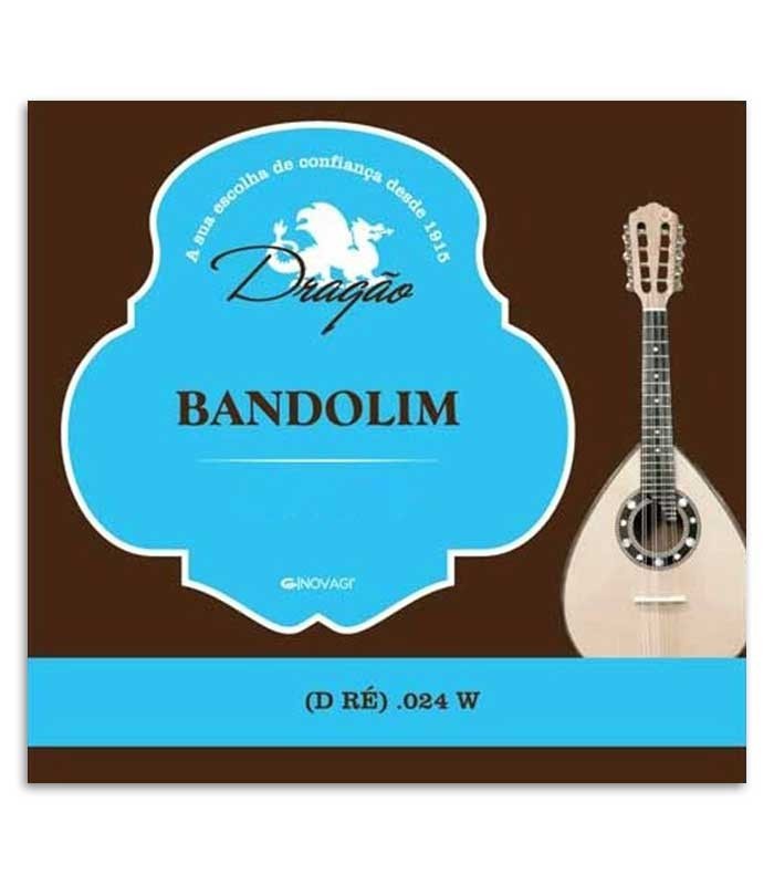 Dragão Mandolin String 802 3rd D