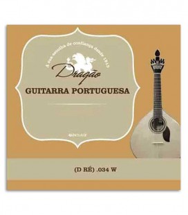 Dragão Portuguese Guitar String 876 034 3rd D Bass