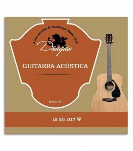 Dragão Viola String 913 Superior 2nd B 017W Bass with Button