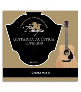 Dragão Viola String 821 Superior 022 3rd G Bass with Silk and Button