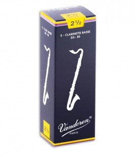 Vandoren Bass Clarinet Reed CR1225 N尊 2 1/2