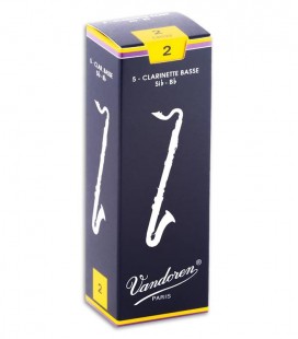 Vandoren Bass Clarinet Reed CR122 N尊 2