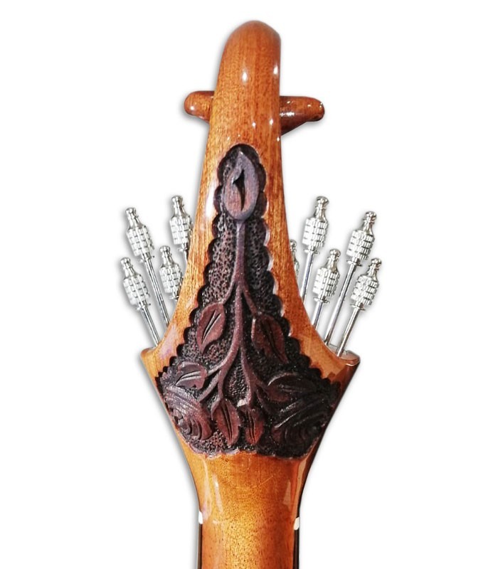 Photo of the Artimúsica Portuguese Guitar GP72L head decoration