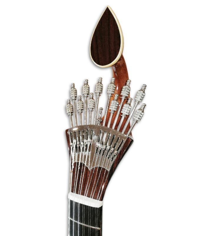 Photo of the Artimúsica Coimbra Portuguese guitar GP72C machine heads