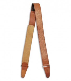 Strap Fender Tooled Leather Brown for Guitar