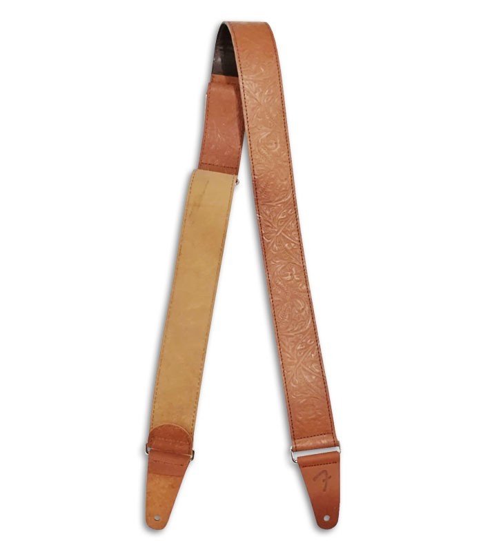 Photo of the Strap Fender Tooled Leather