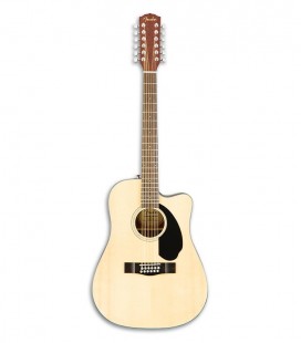 Electroacoustic Guitar 12 strings Fender CD 60SCE WN Dreadnought Natural
