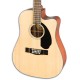 Photo of the Electroacoustic Guitar Fender CD 60SCE top
