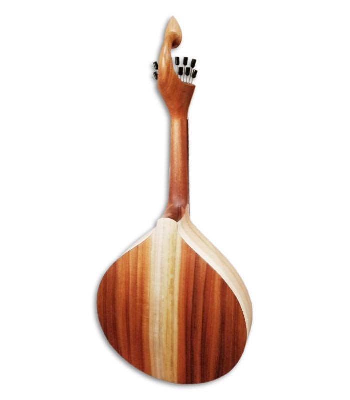 Photo of the Portuguese Guitar Artimúsica GPBASEC Coimbra Model back
