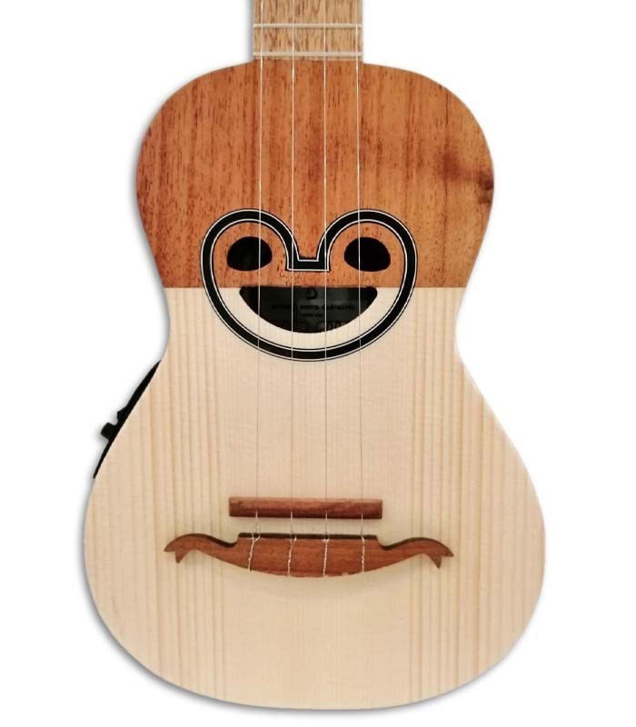 Photo of the Cavaquinho APC 103 Ray Soundhole with Preamp half tops