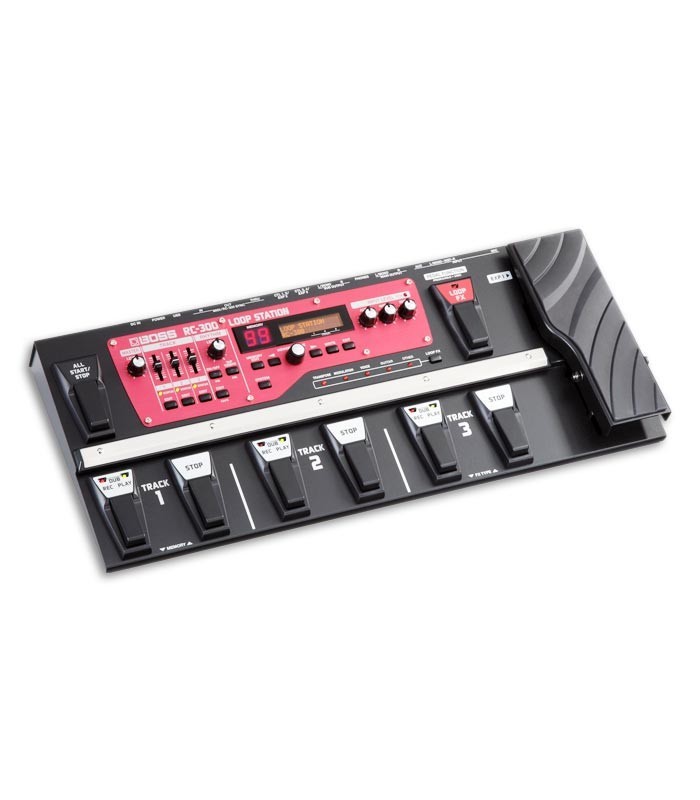 Photo of the Pedal Boss RC 300 Loop Station front view