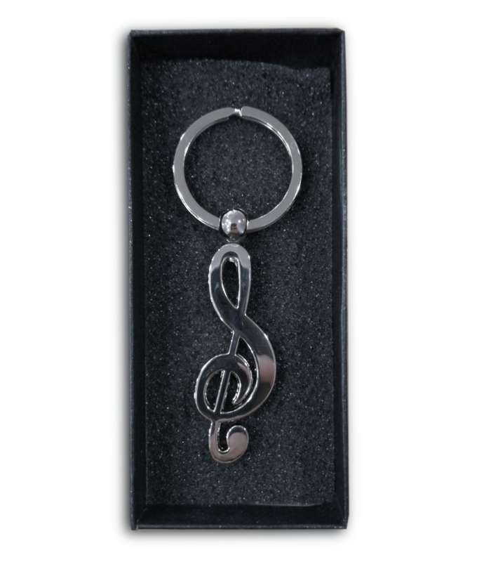 Photo of the Gewa Key Chain Metal Musical Theme G Clef