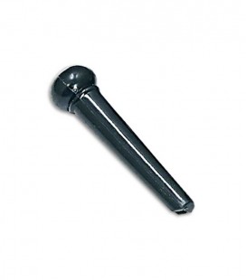Fire and Stone Bridge Pin in Plastic Black