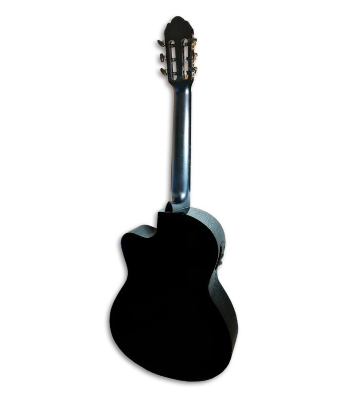 Photo of the Classical Guitar VGS Student Black with Pickup Back