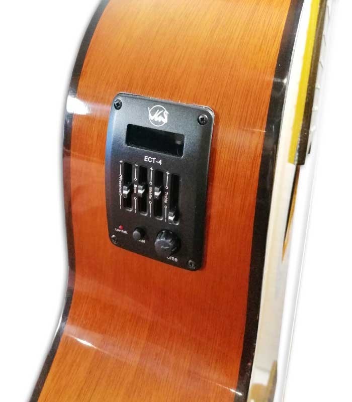 Photo of the Classical Guitar VGS Student Natural preamp