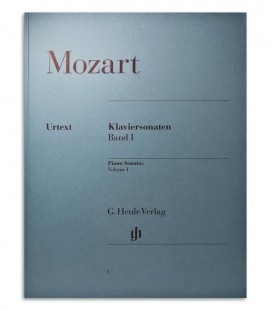 Photo of the Mozart Piano Sonatas Vol 1 HVE21523A book cover